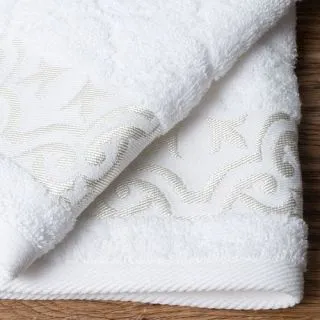 Cleanelly – Полотенце махровое Alentejo 30х50, белый