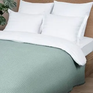 Плед жаккардовый Coperta с бахромой