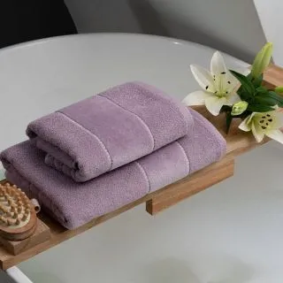 Cleanelly – Полотенце махровое Ora e sempre с петелькой, сиреневый